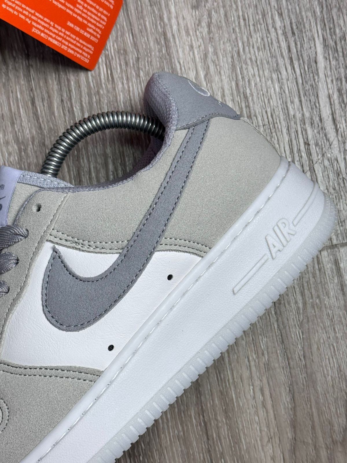 TÊNIS NK FORCE 1 - NATURAL GREY
