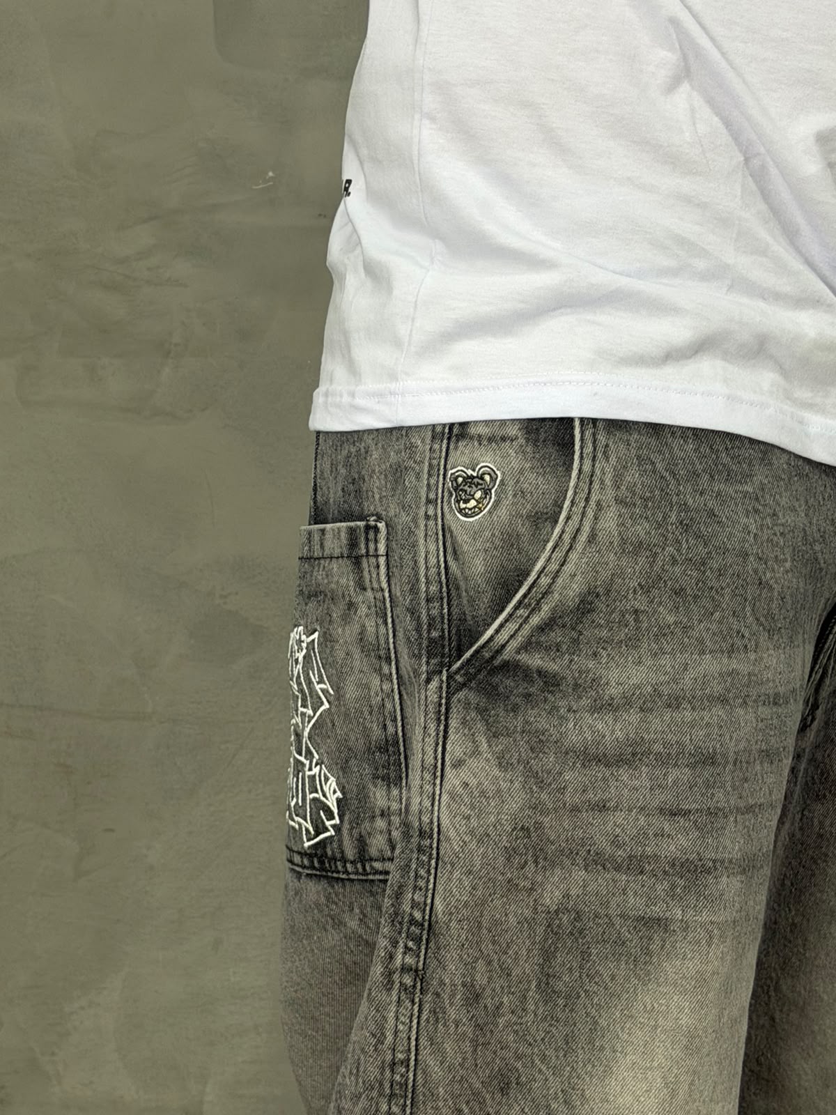 CALÇA JEANS RETA ESTONADO TRIPSIDE - 099