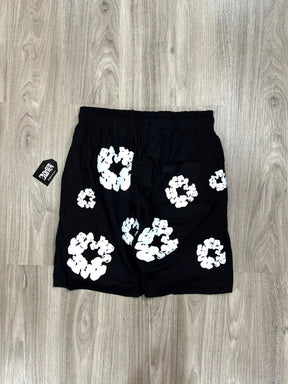 SHORTS MOLETOM DENIM TEARS - PRETO