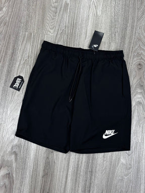 SHORTS TACTEL NK CLUB FLOW - PRETO