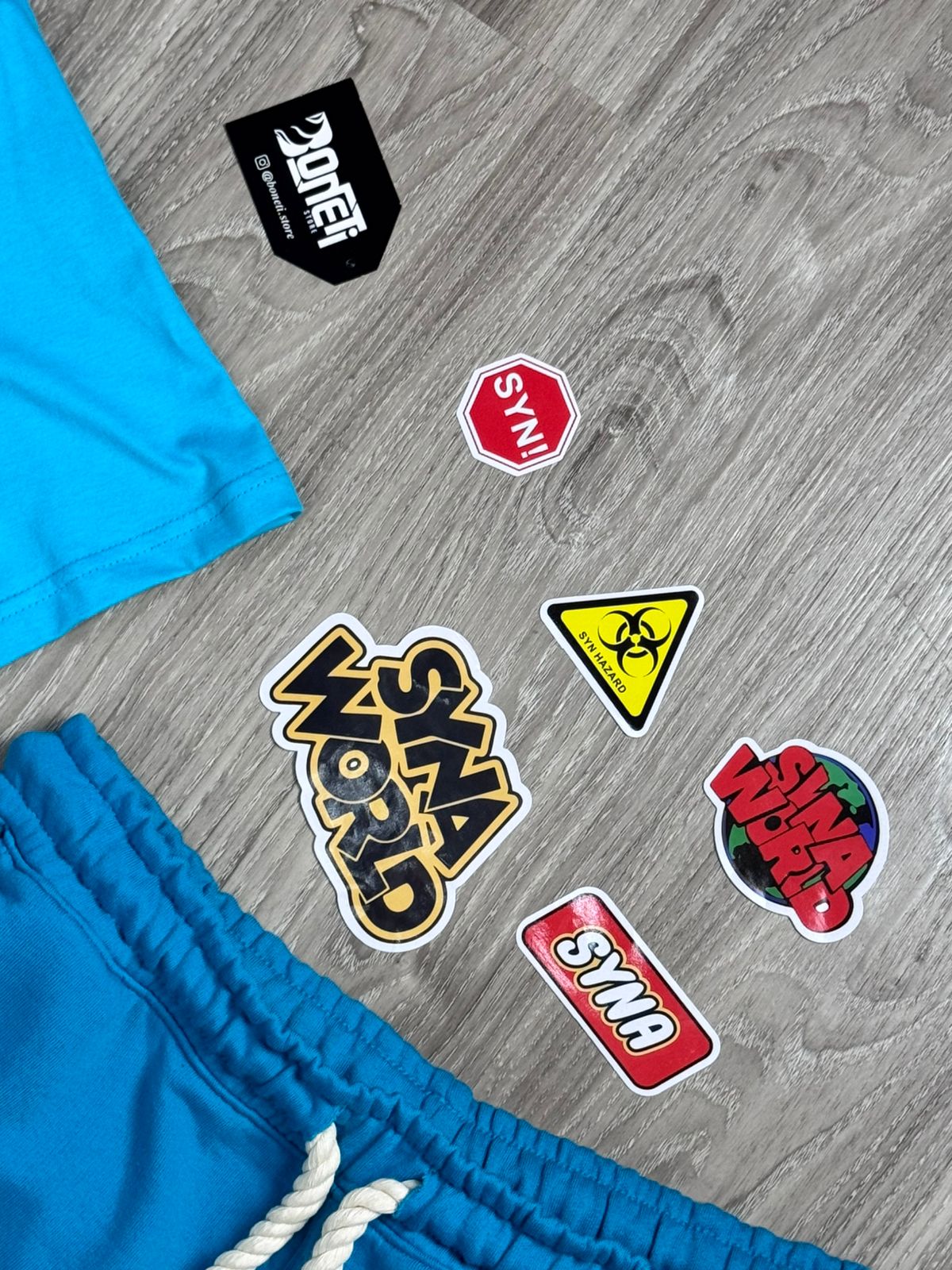 CONJUNTO SYNA WORLD SUMMER - AZUL TIFFANY