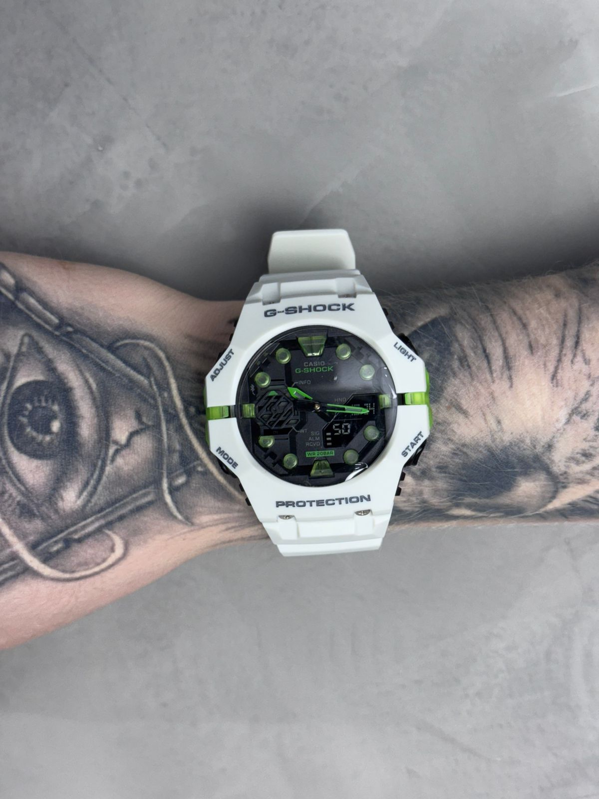 RELÓGIO SHOCK - WHITE GREEN