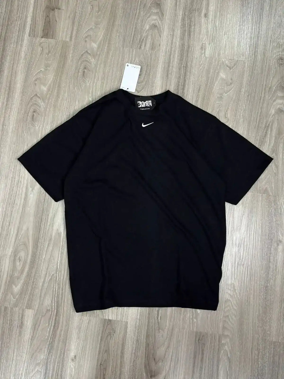 CAMISETA OVERSIZED NK ESSENTIALS - PRETA