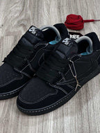 TÊNIS NK JORDAN 1 X TRAVIS BLACK PHANTOM