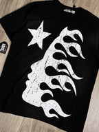 CAMISETA HELLSTAR FUTURE FLAME - PRETA