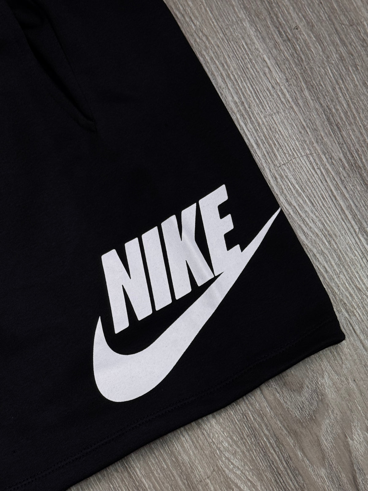 SHORTS MOLETOM NK ICON 02 - PRETO
