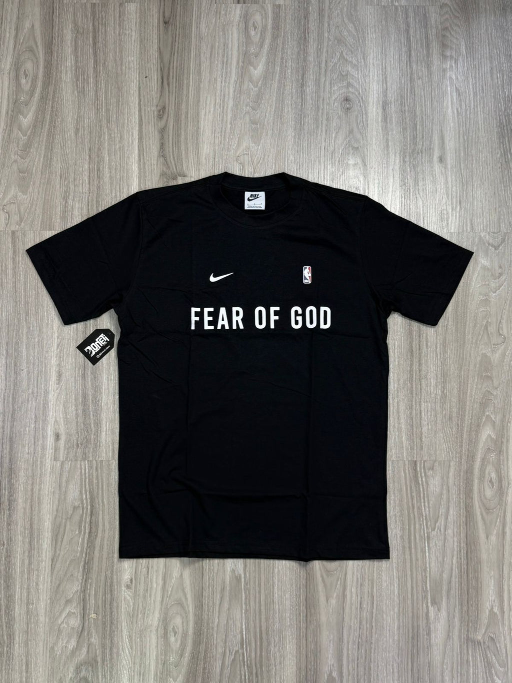 CAMISETA NK NEW NBA FEAR OF GOD - PRETA