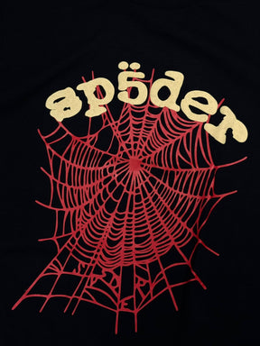 CAMISETA SP5DER WEB - BLACK RED