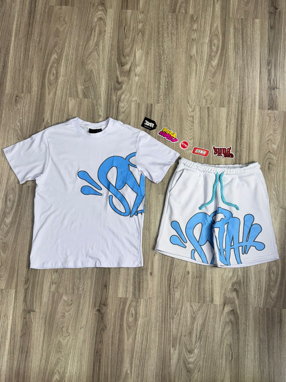 CONJUNTO SYNA WORLD SUMMER - WHITE BLUE