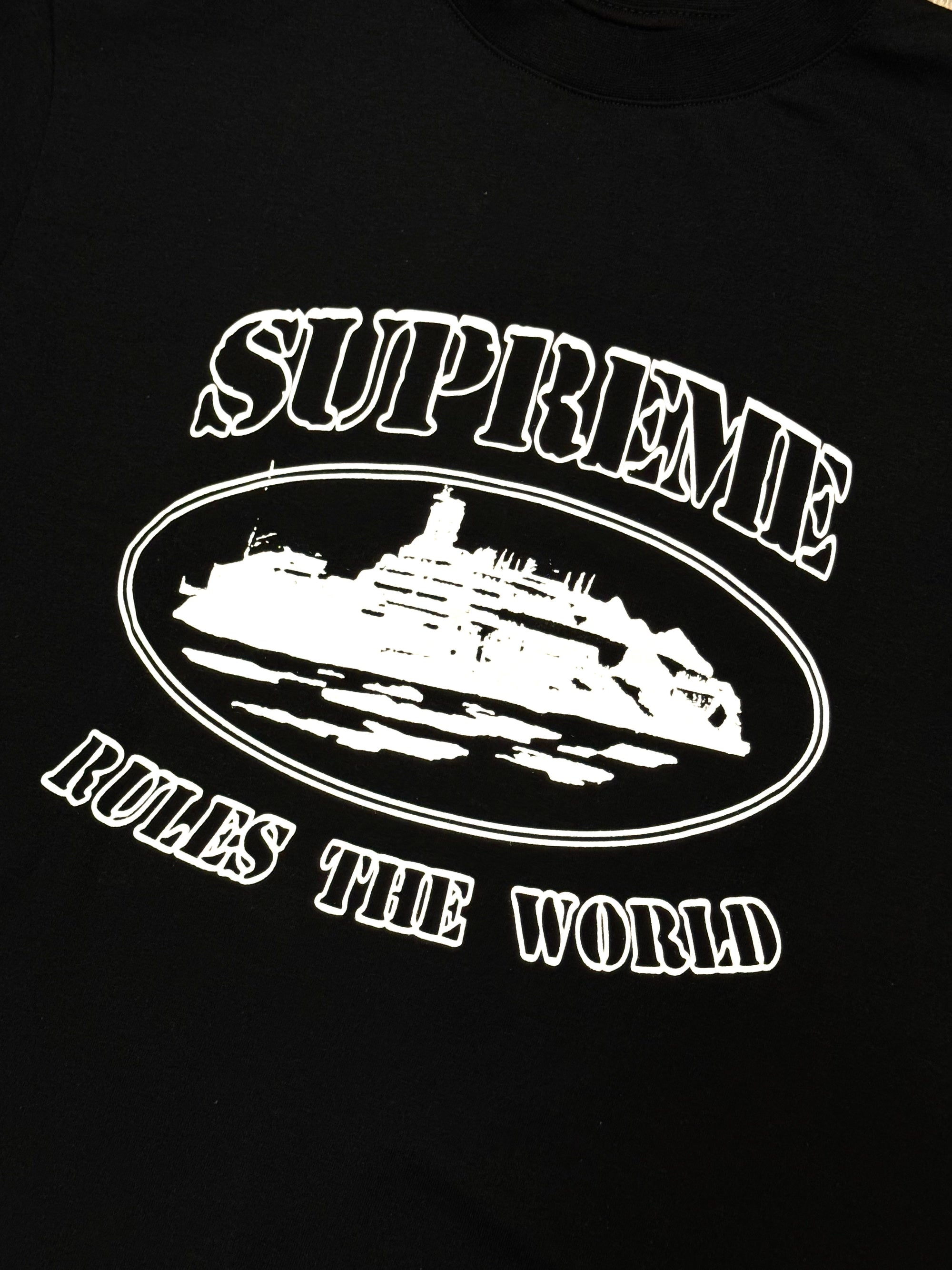 CAMISETA SUP X CORTEIZ RULES - PRETA