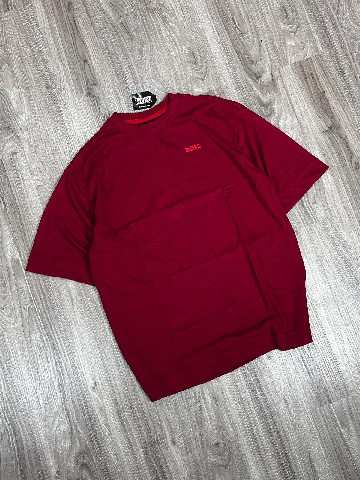 CAMISETA OVERSIZED HUGO - VERMELHO