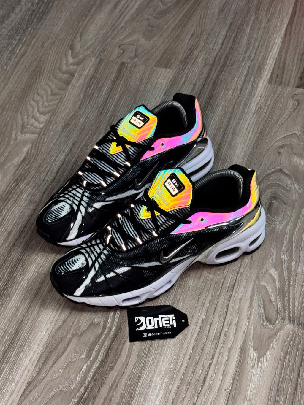 TÊNIS NK AIR MAX TAILWIND X SKEPTA - BLACK