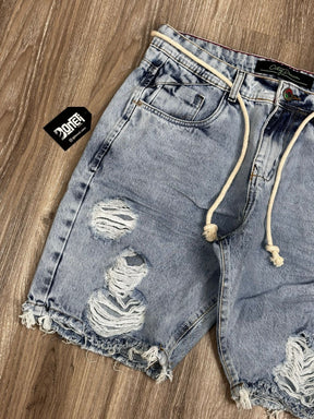 SHORTS JEANS CLARO RASGO CITY DENIM - 619