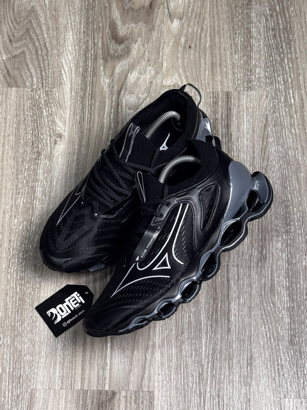 TÊNIS MZN WAVE PROPHECY 14 - BLACK GREY