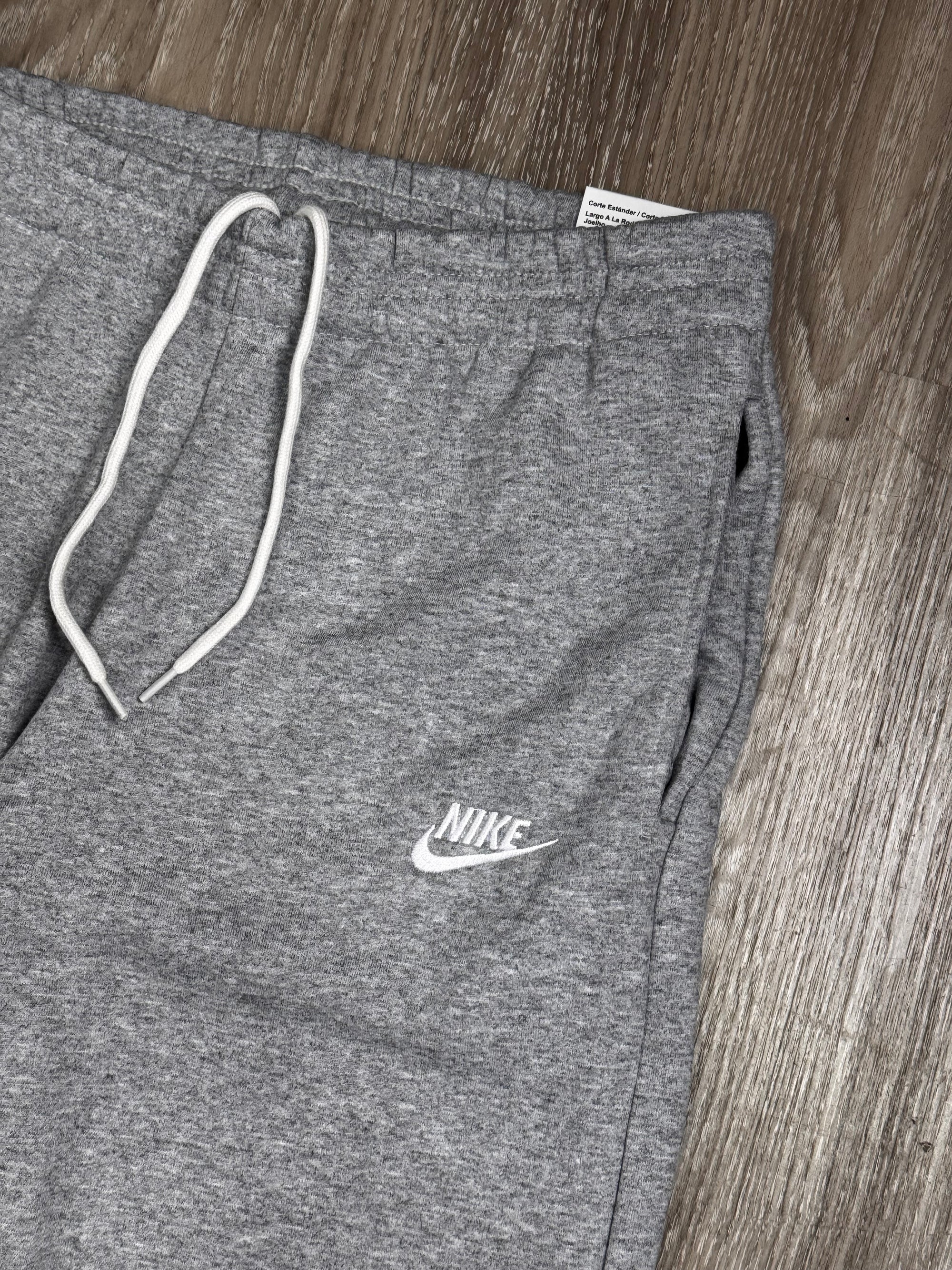 CALÇA MOLETOM NK CLUB RETA - CINZA