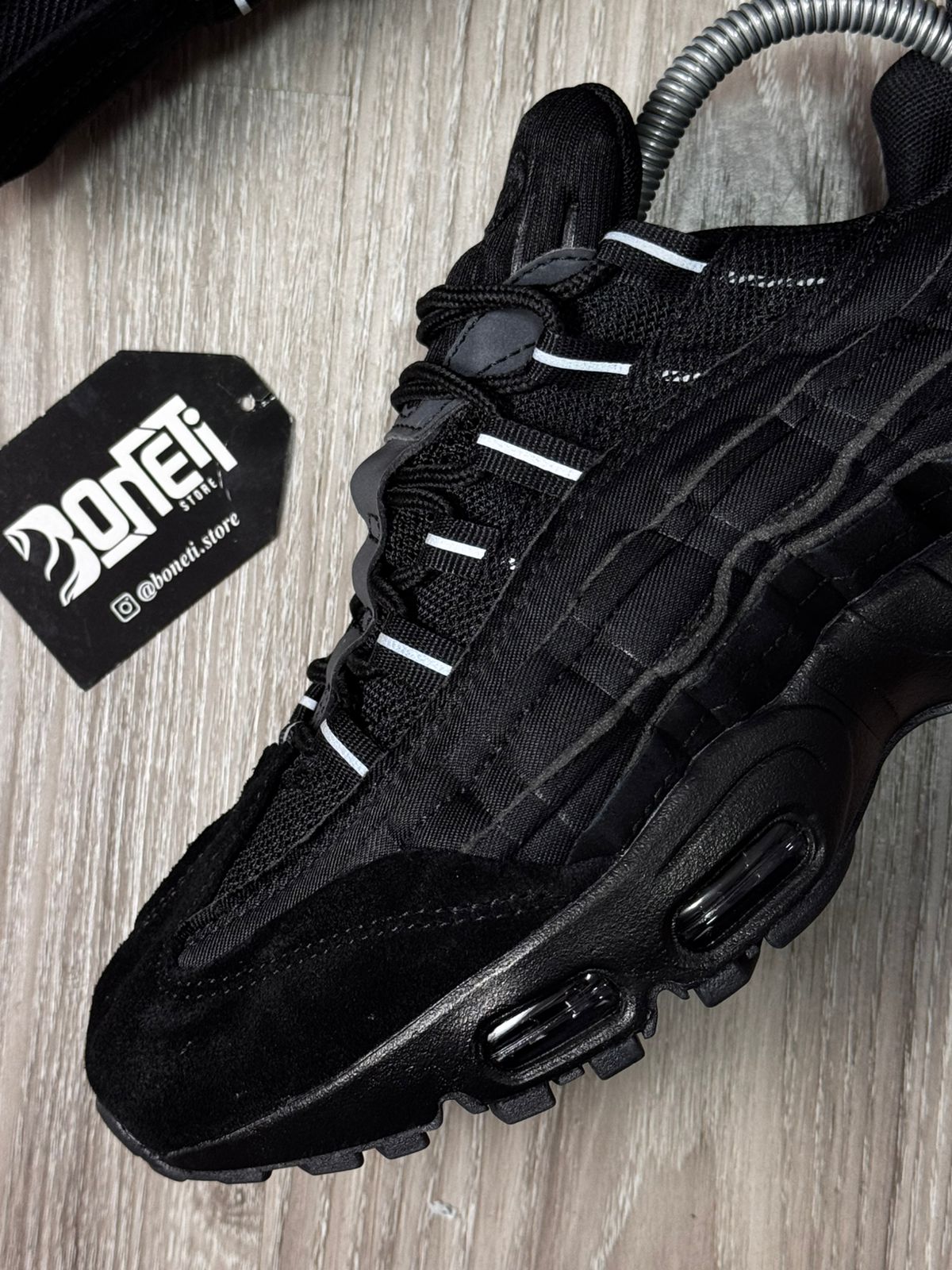 TÊNIS NK AIR MAX 95 X COMME DES GARÇONS - PRETO