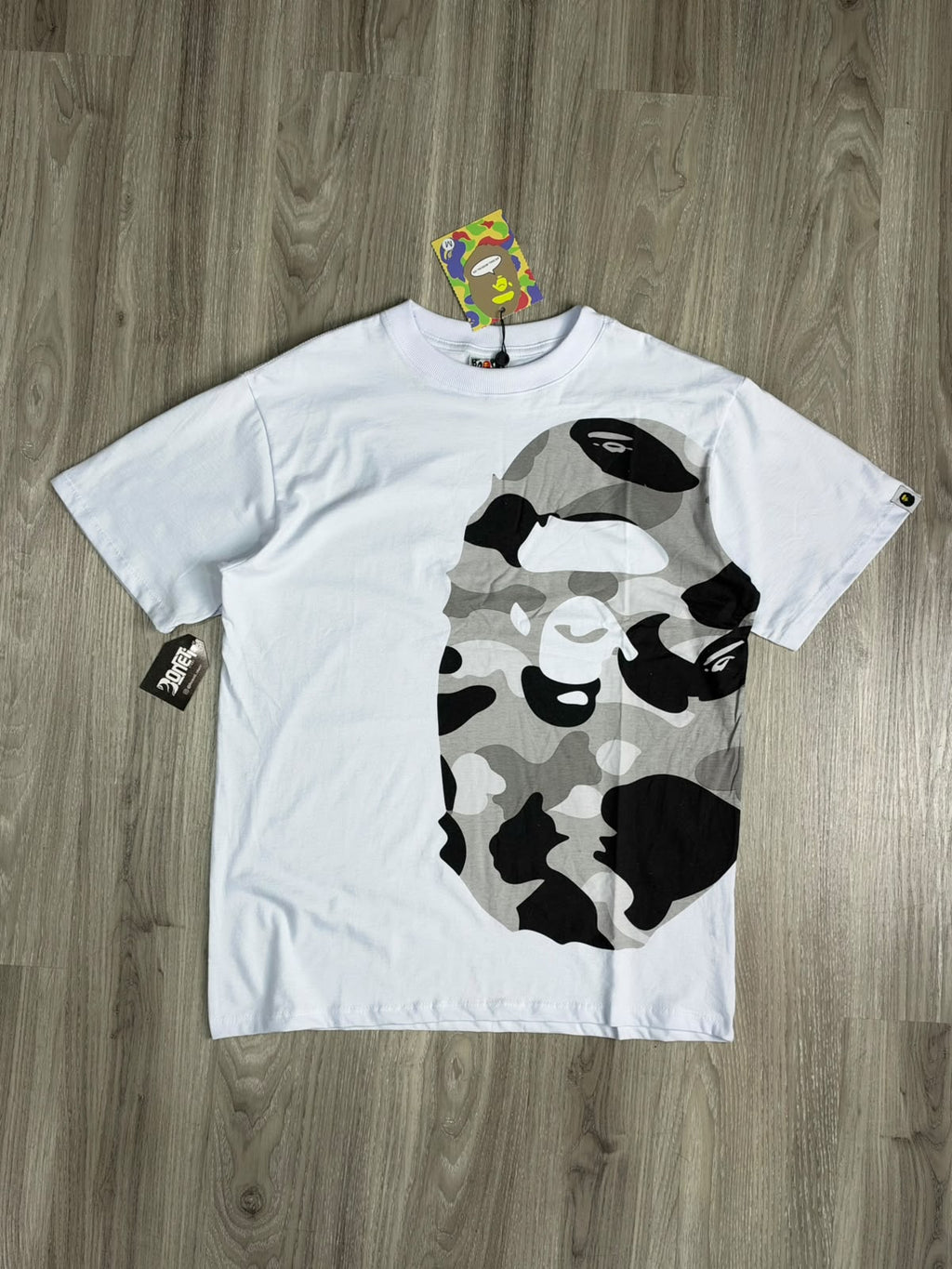 CAMISETA BAPE BIG CAMO - WHITE