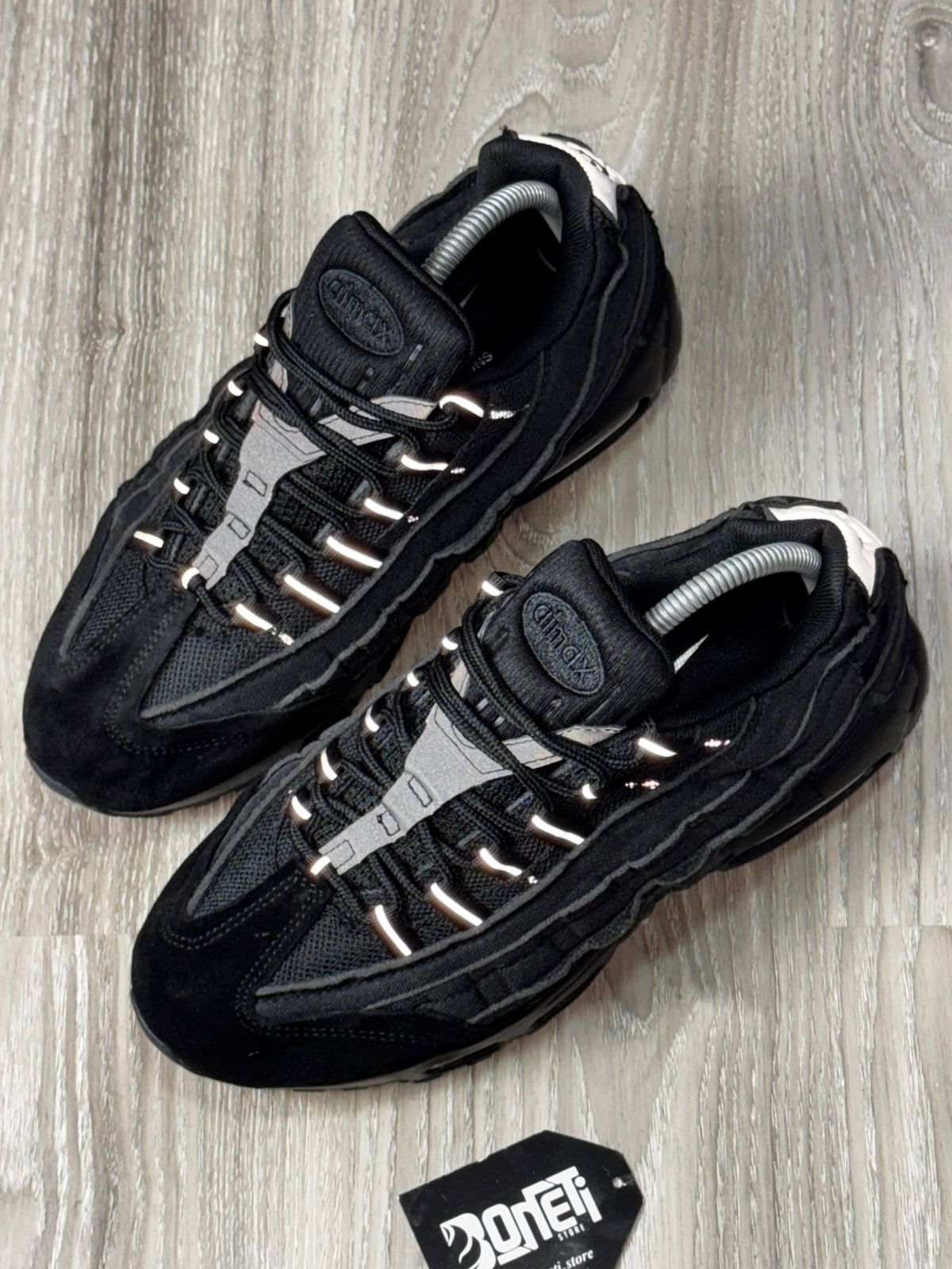 TÊNIS NK AIR MAX 95 X COMME DES GARÇONS - PRETO