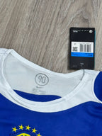 CAMISA RETRÔ BR 2004/05 TOTAL 90 - AZUL