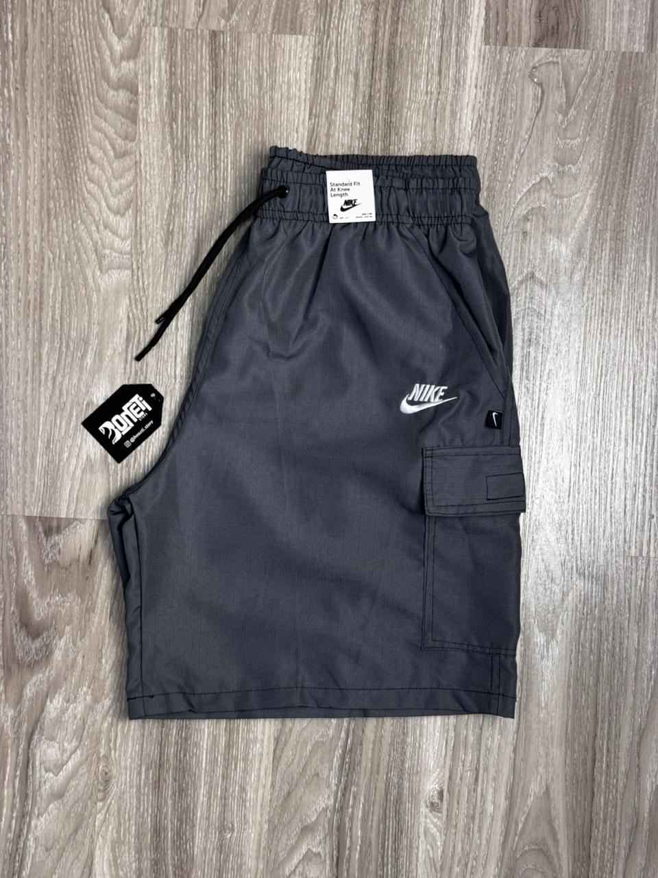 SHORTS RIPSTOP CARGO NK CLUB - CINZA