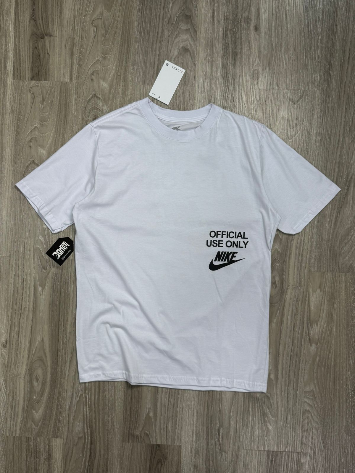 CAMISETA NK USE ONLY - BRANCA