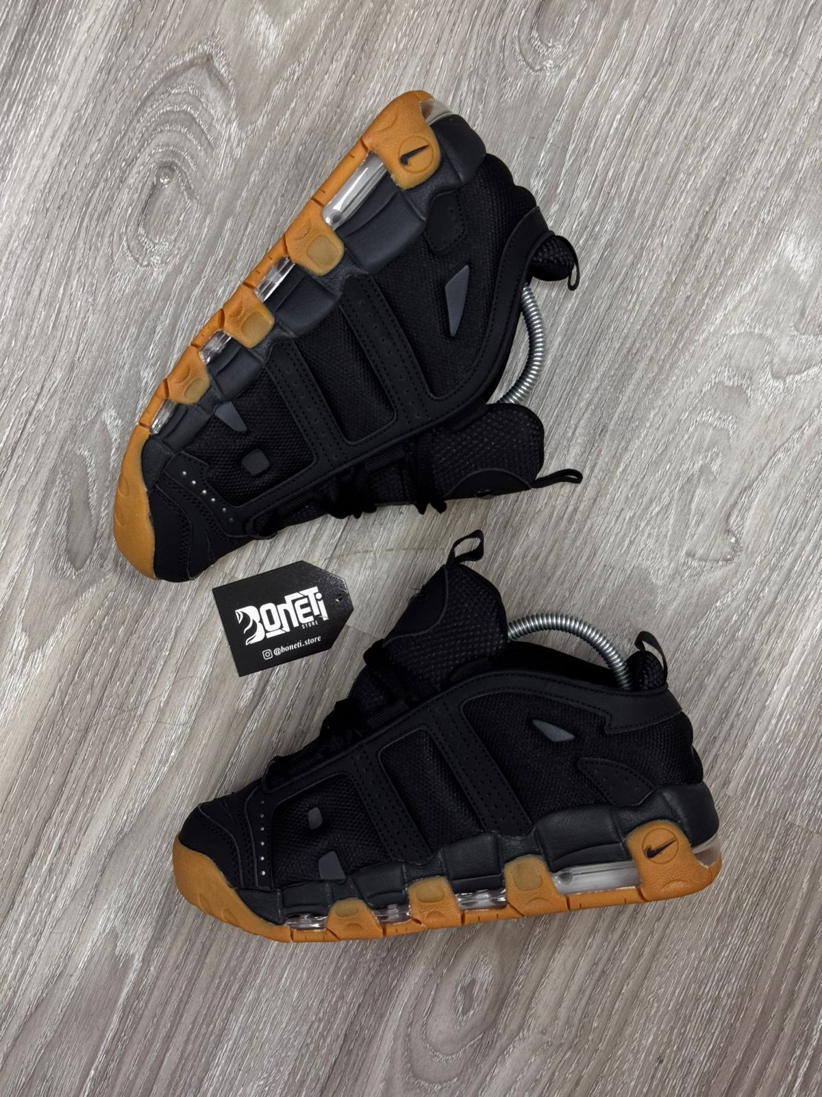 TÊNIS NK AIR MORE UPTEMPO LOW - BLACK GUM