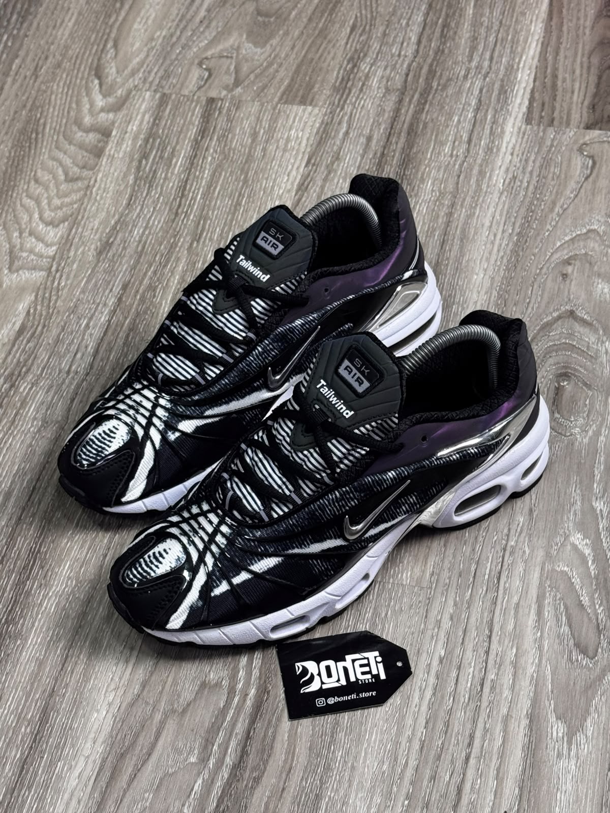 TÊNIS NK AIR MAX TAILWIND X SKEPTA - BLACK