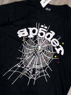 CAMISETA SP5DER OG WEB - BLACK WHITE