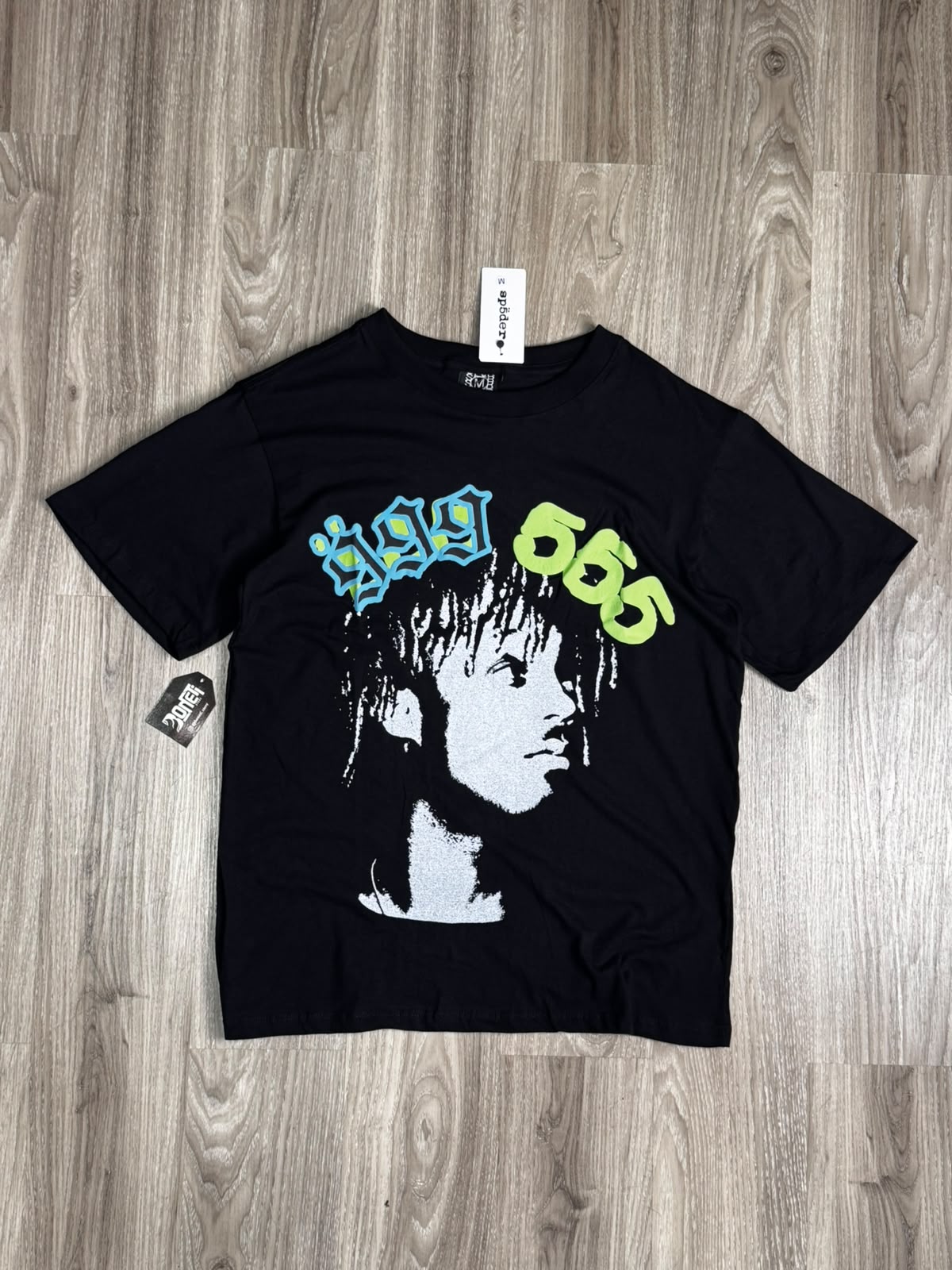 CAMISETA SP5DER JUICE WORLD - BLACK