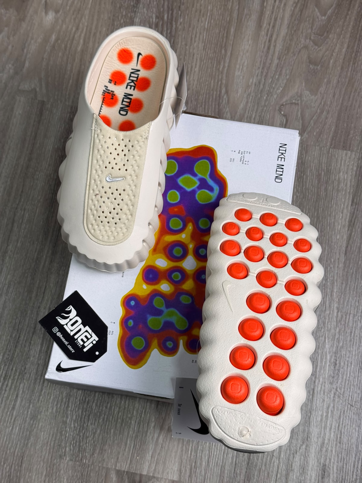CHINELO SLIDE NK MIND 001 - OFFWHITE