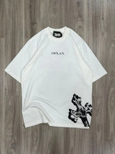 CAMISETA OVERSIZED OPLAN SAINT CLUB - OFFWHITE