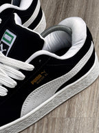 TÊNIS PM SUEDE CAMURÇA - PRETO/BRANCO