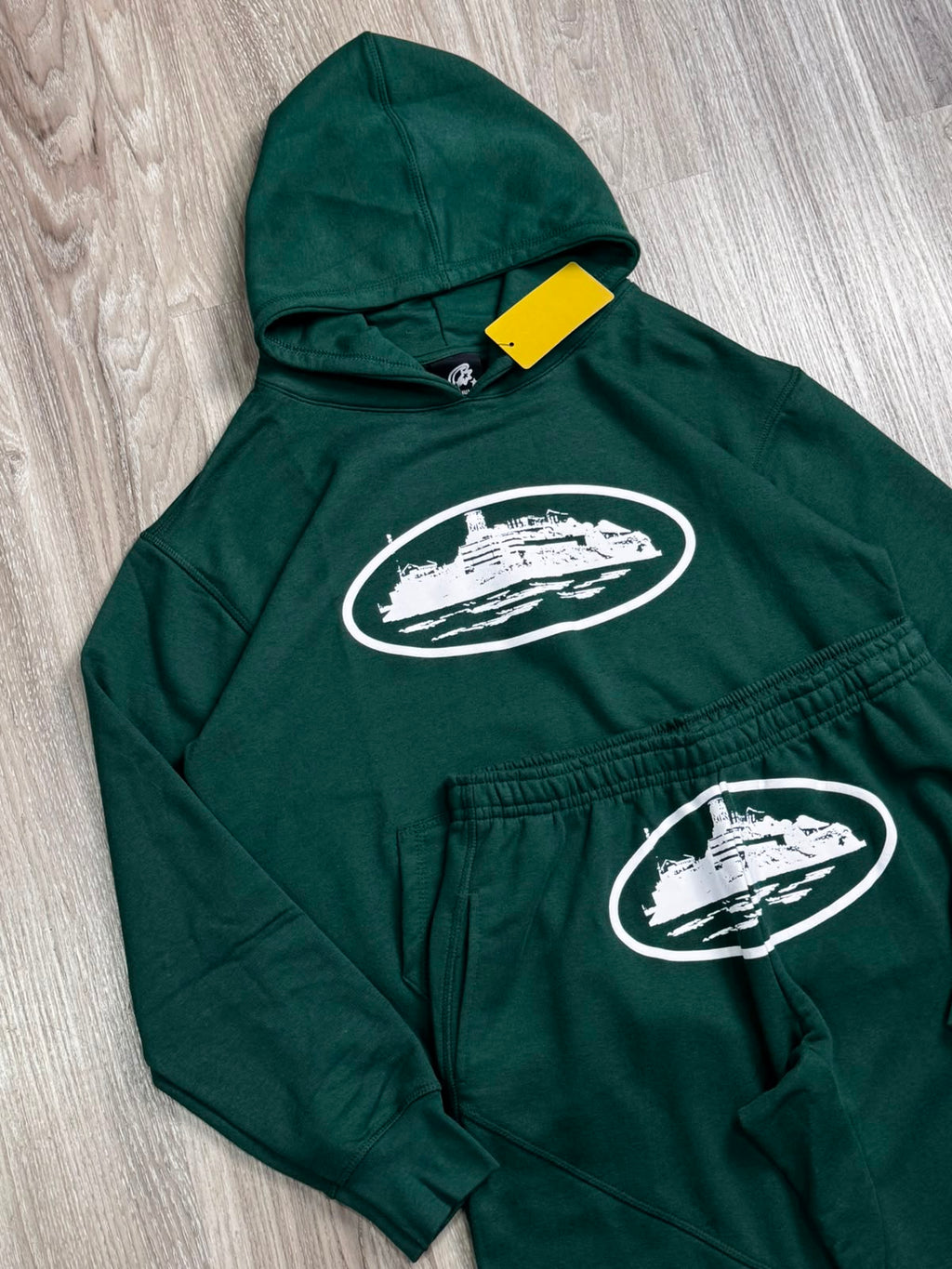 CONJUNTO CORTEIZ MOLETOM ISLAND - VERDE
