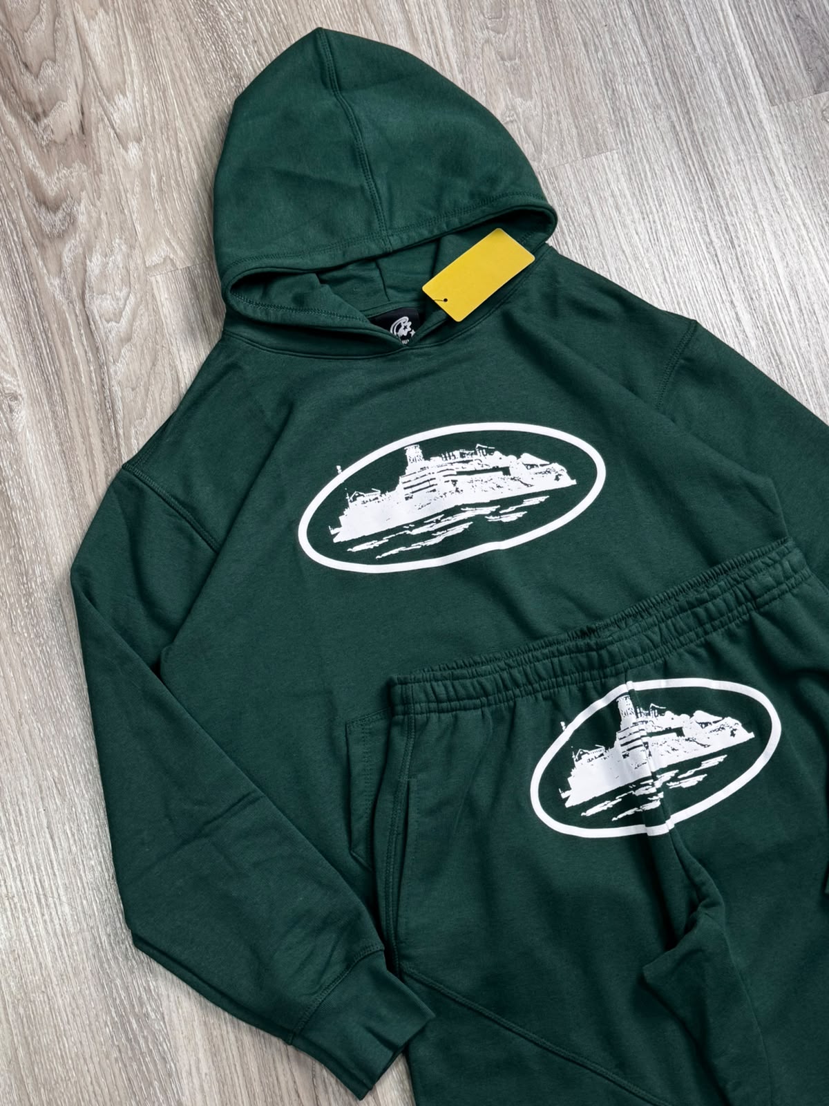 CONJUNTO CORTEIZ MOLETOM ISLAND - VERDE