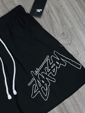 SHORTS TACTEL NK X STUSSY VAZADO - PRETO