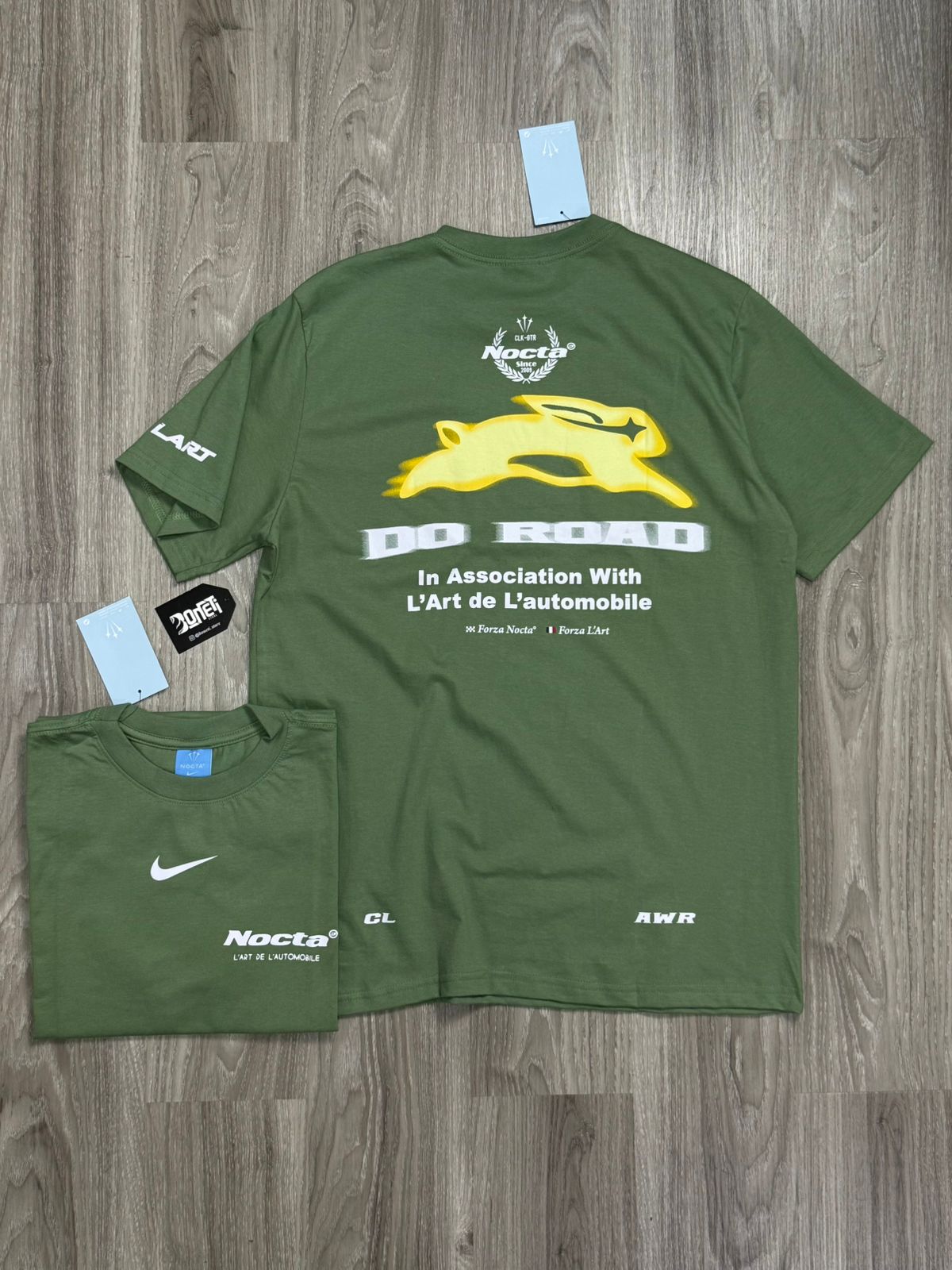 CAMISETA NK X NOCTA ROAD - VERDE MUSGO