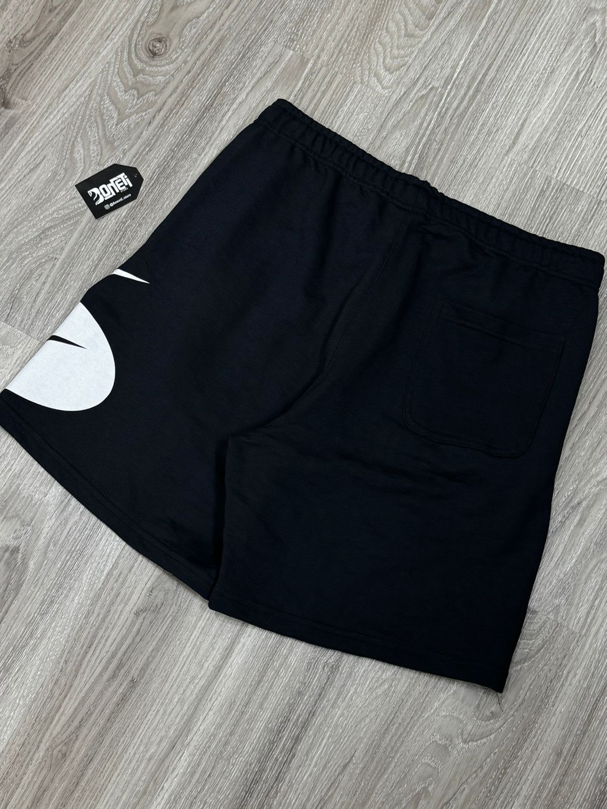 SHORTS MOLETOM NK SWOOSH LEAGUE - PRETO