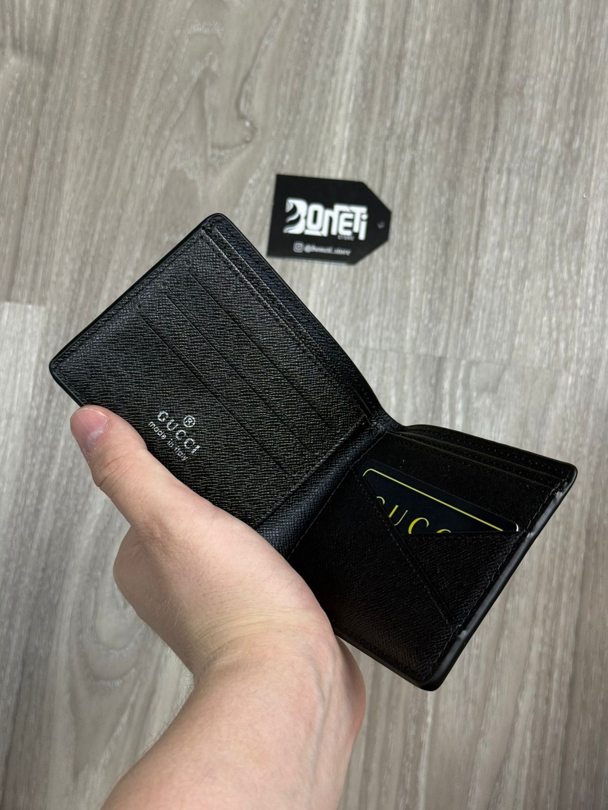 CARTEIRA GC CANVAS - PRETA