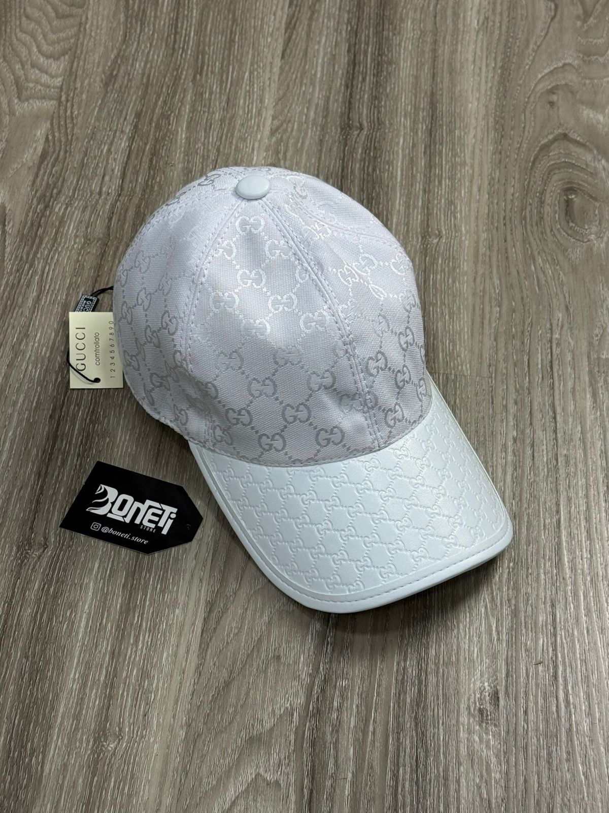 BONÉ GC CANVAS - WHITE
