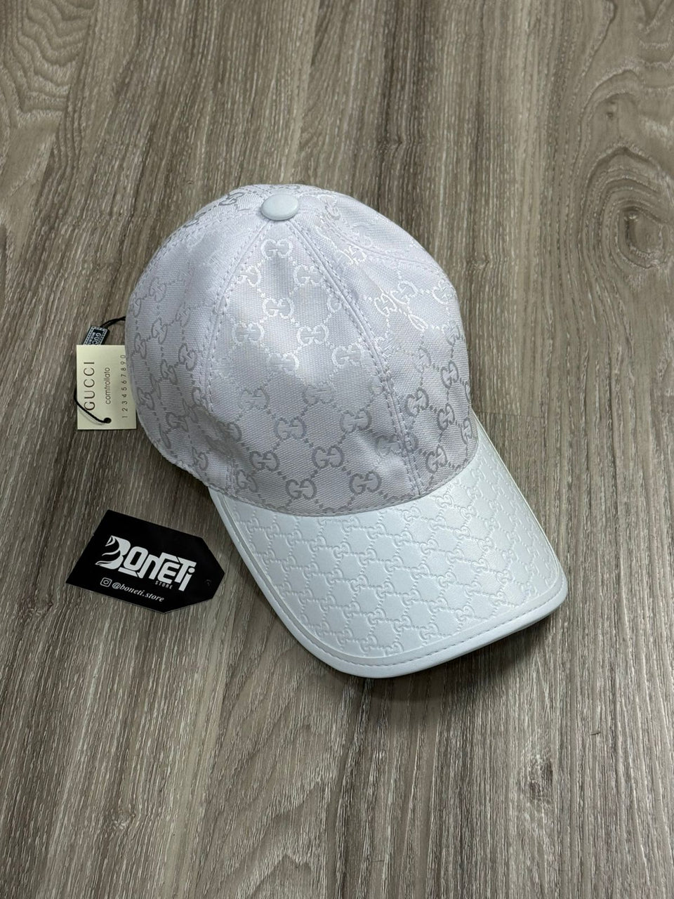 BONÉ GC CANVAS - WHITE