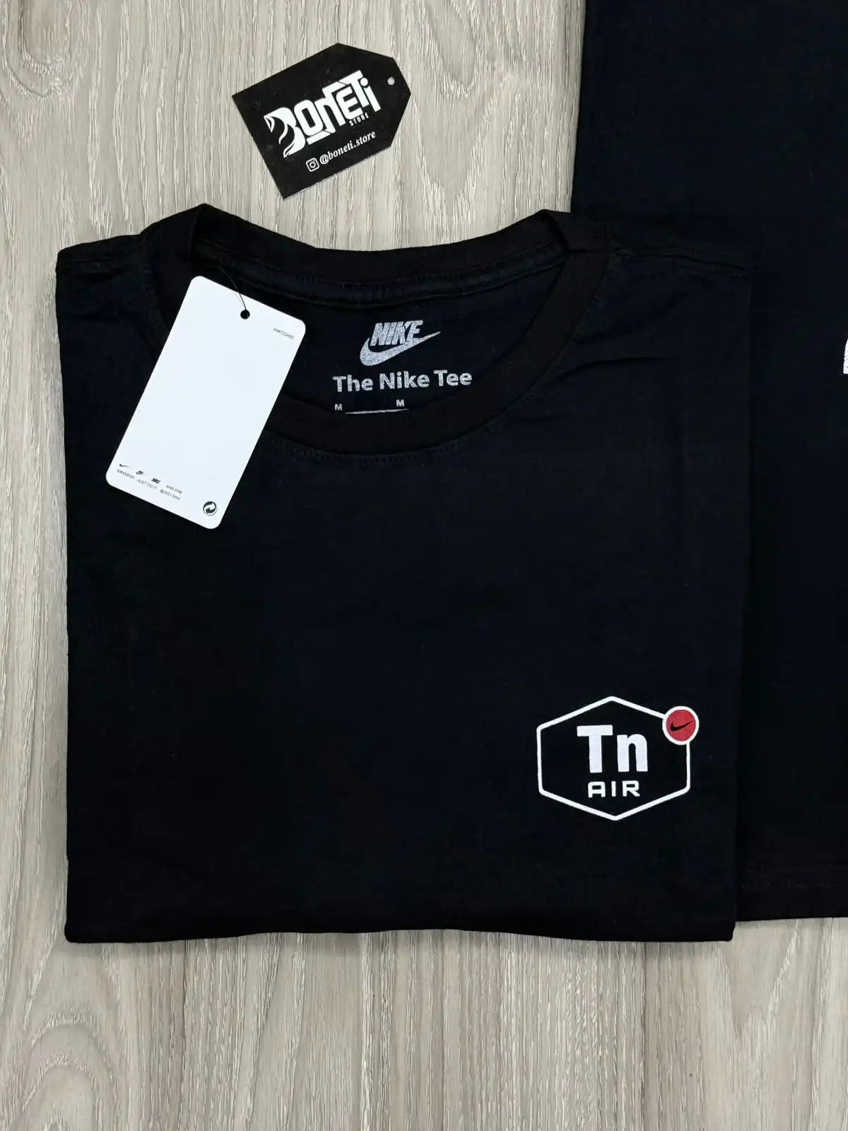 CAMISETA NK TN AIR TUNED - PRETA