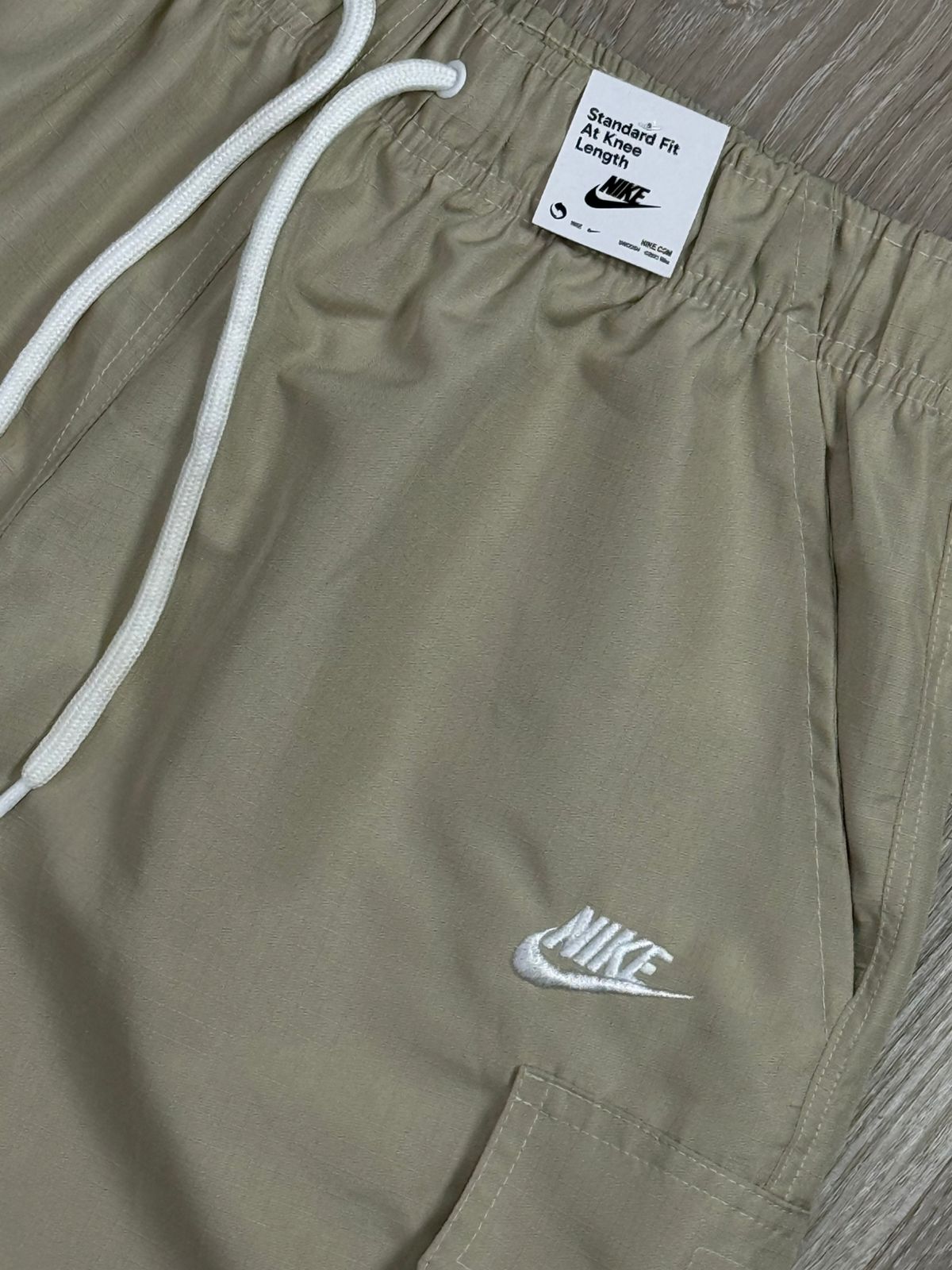 SHORTS RIP STOP CARGO NK CLUB - CREME