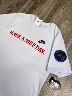 CAMISETA NK HAVE A NK DAY - BRANCA