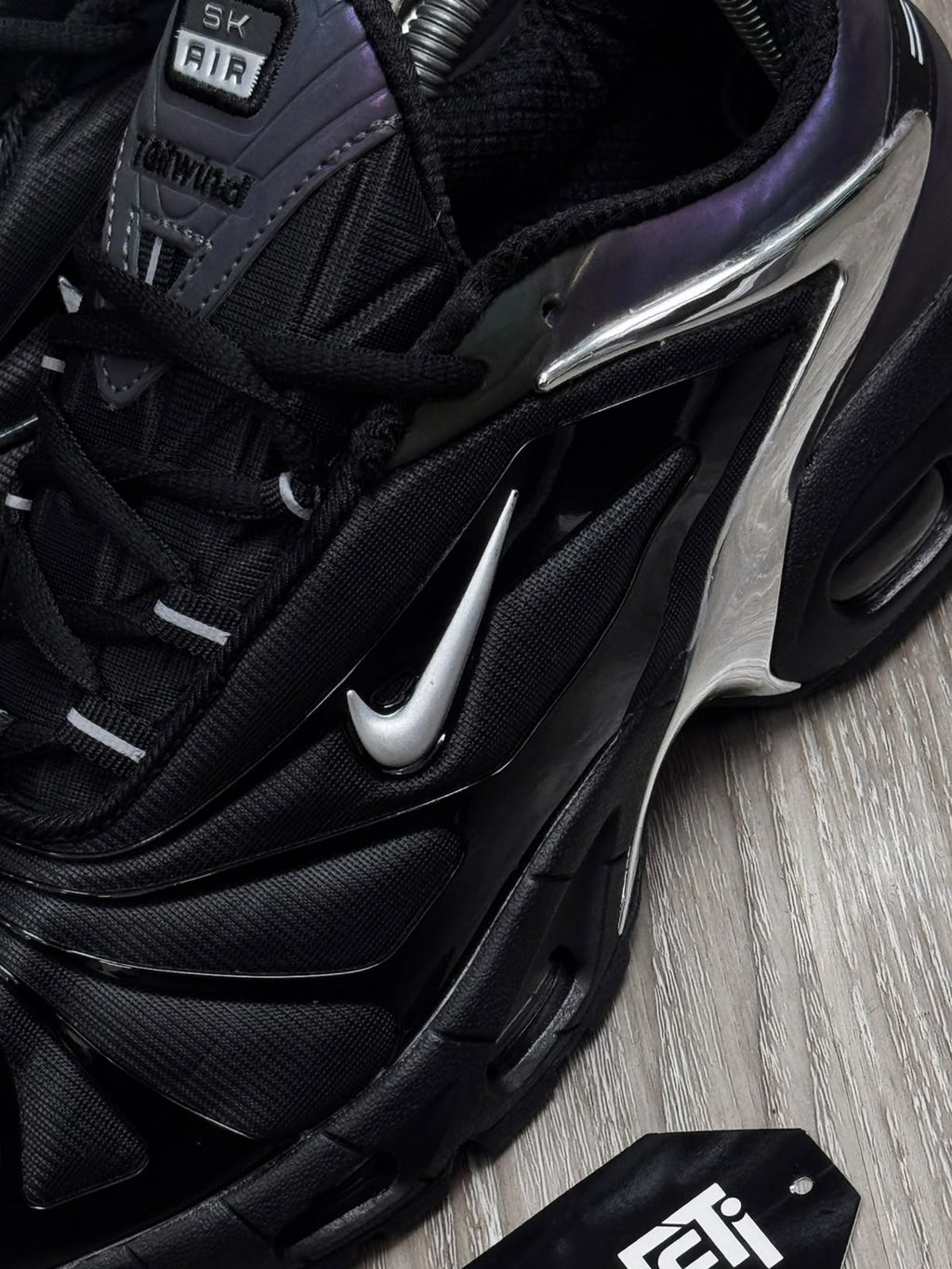 TÊNIS NK AIR MAX TAILWIND X SKEPTA - ALL BLACK