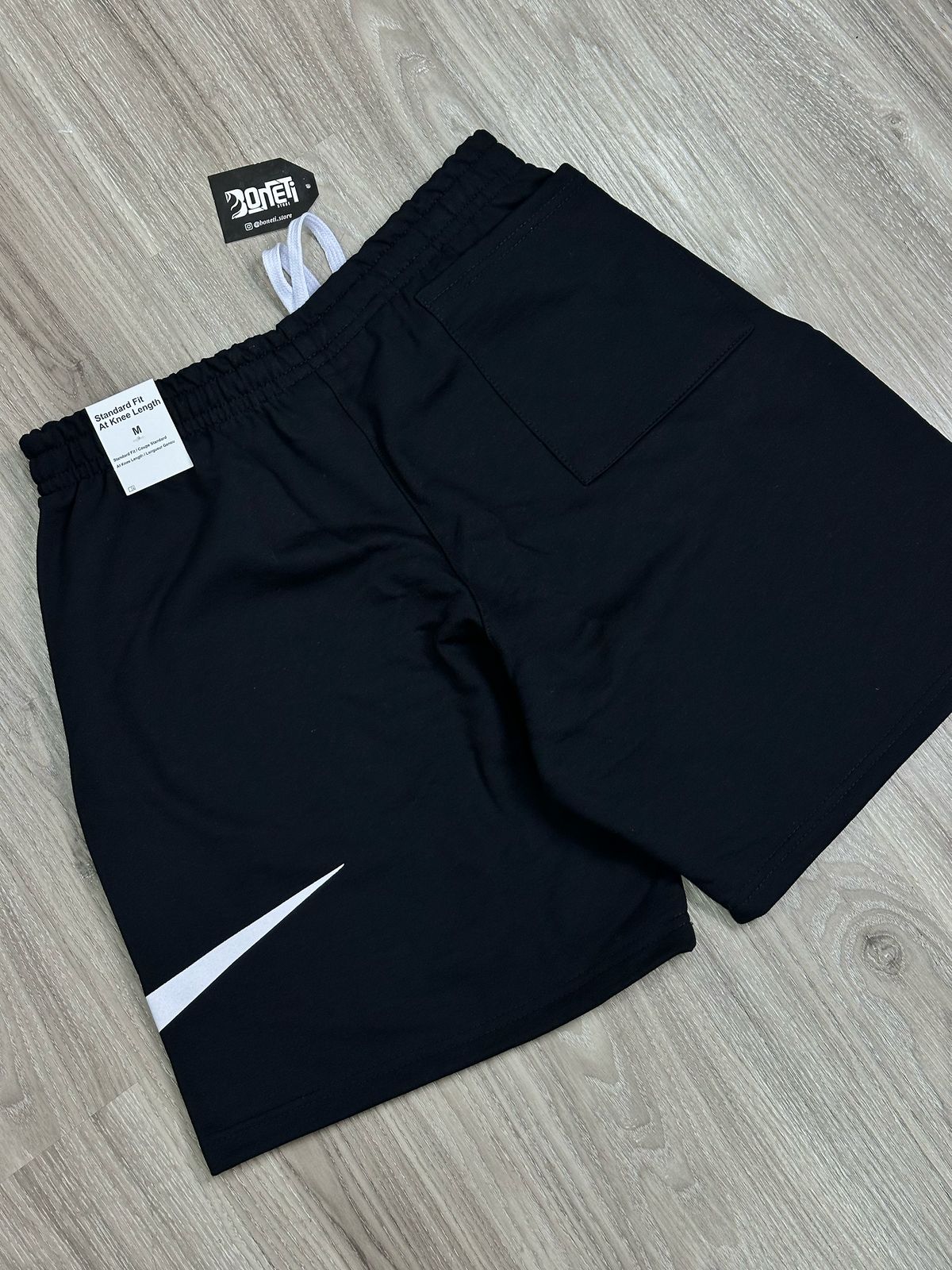 SHORTS MOLETOM NK BIG SWOOSH - PRETO