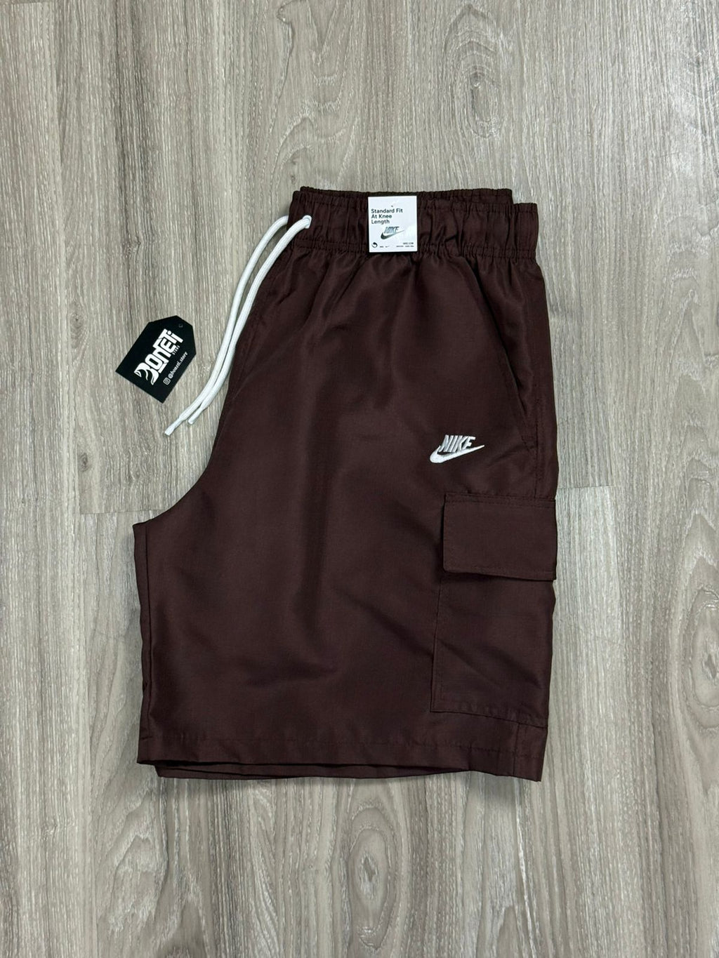 SHORTS RIPSTOP CARGO NK CLUB - MARROM