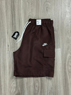 SHORTS RIPSTOP CARGO NK CLUB - MARROM