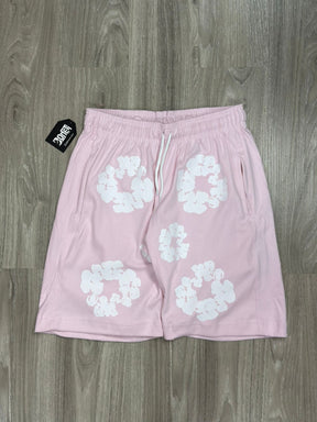 SHORTS MOLETOM DENIM TEARS - ROSA