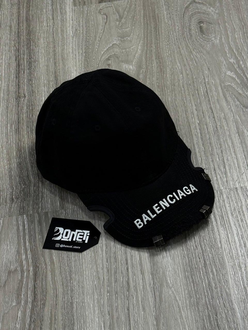 BONÉ BALENCIAGA ABA LOGO BLACK