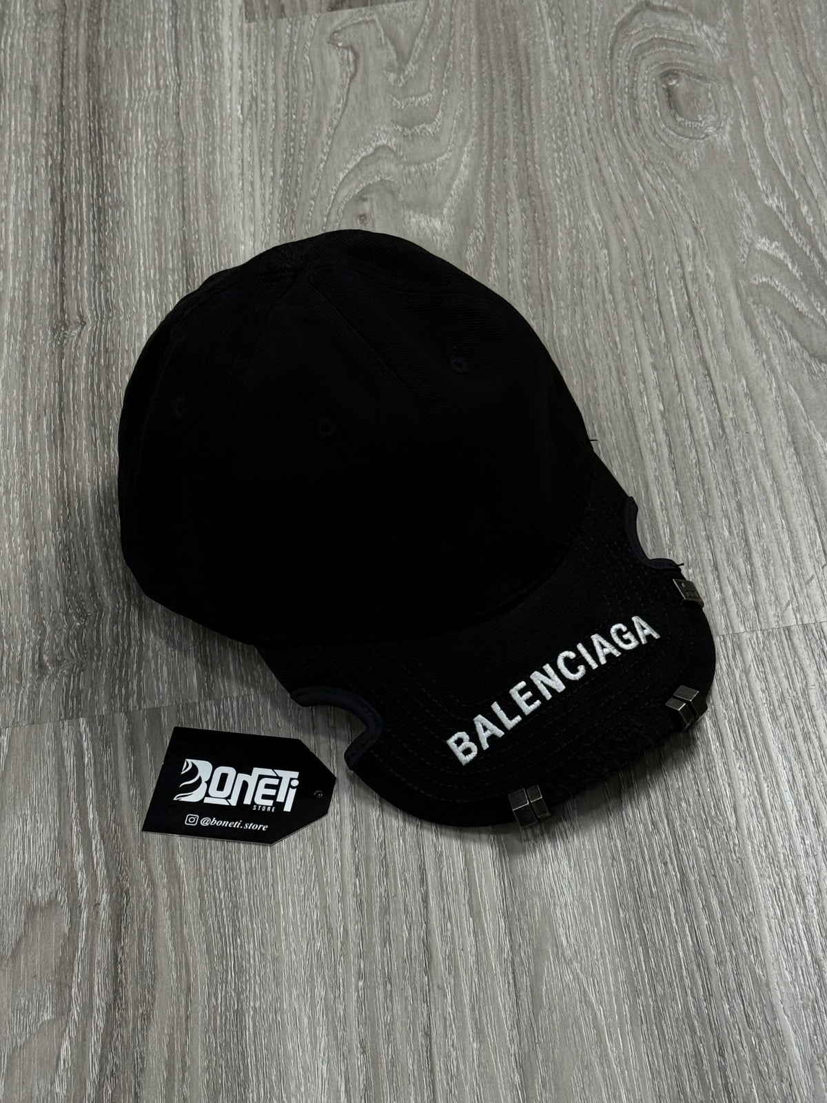 BONÉ BALENCIAGA ABA LOGO BLACK